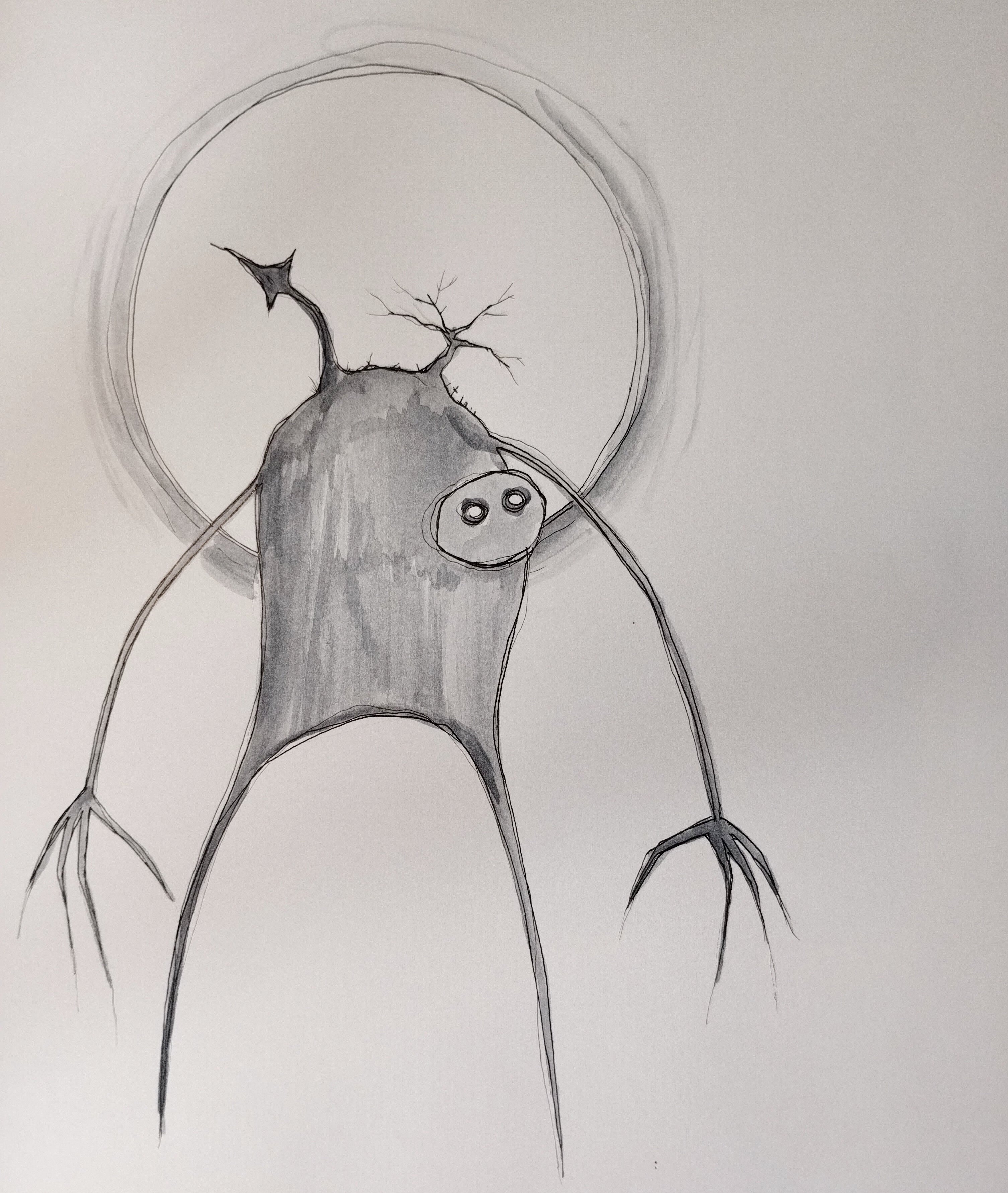 Original Sketchbook Sketch 26 (SQUARE)